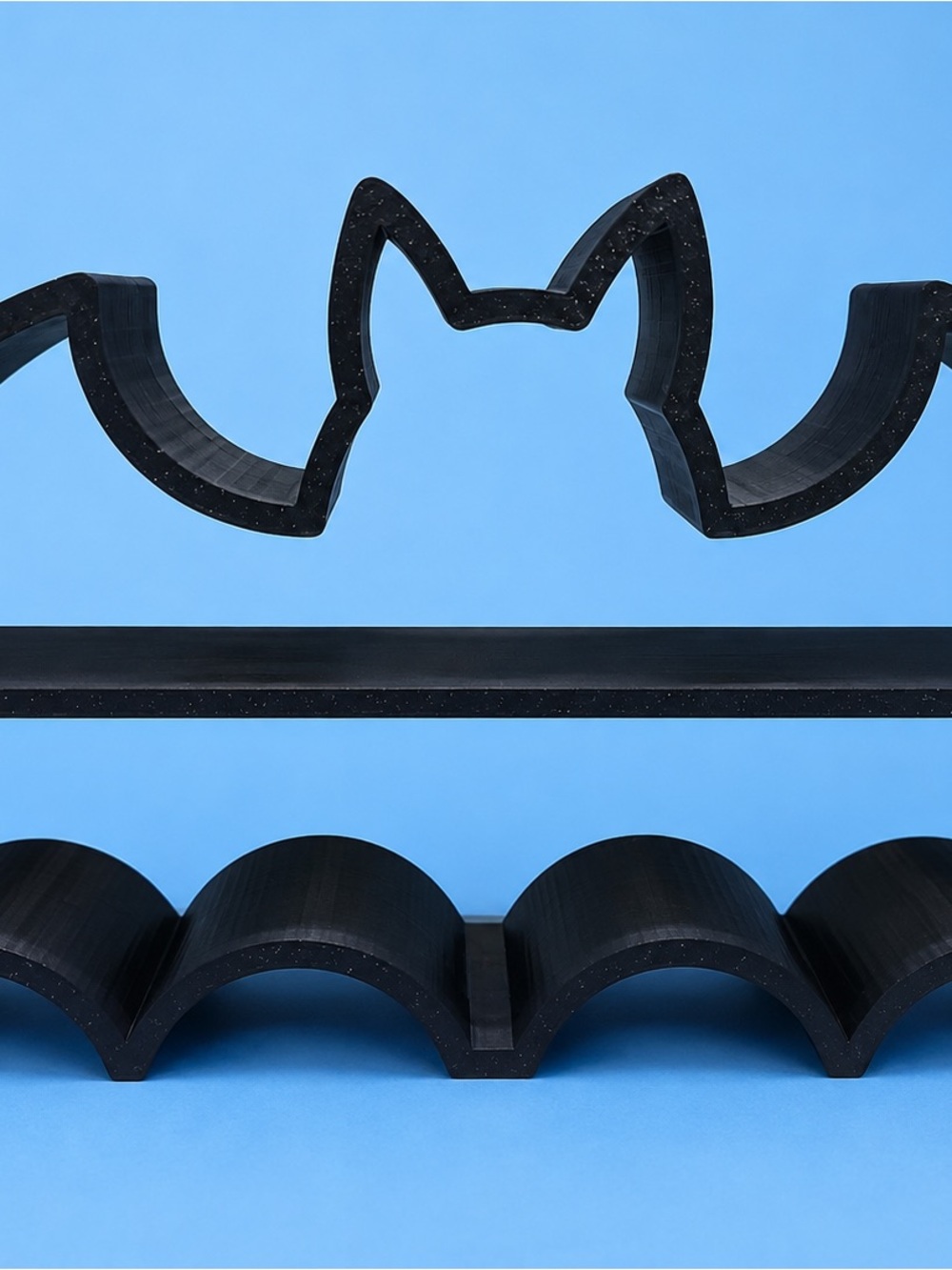 Bat display shelf - Halloween decorative tabletop shelf - new